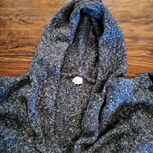 LISTIDE HOODED SWEATER/CARDIGAN. SZ M/L MOHAIR EXCELLENT CONDITION